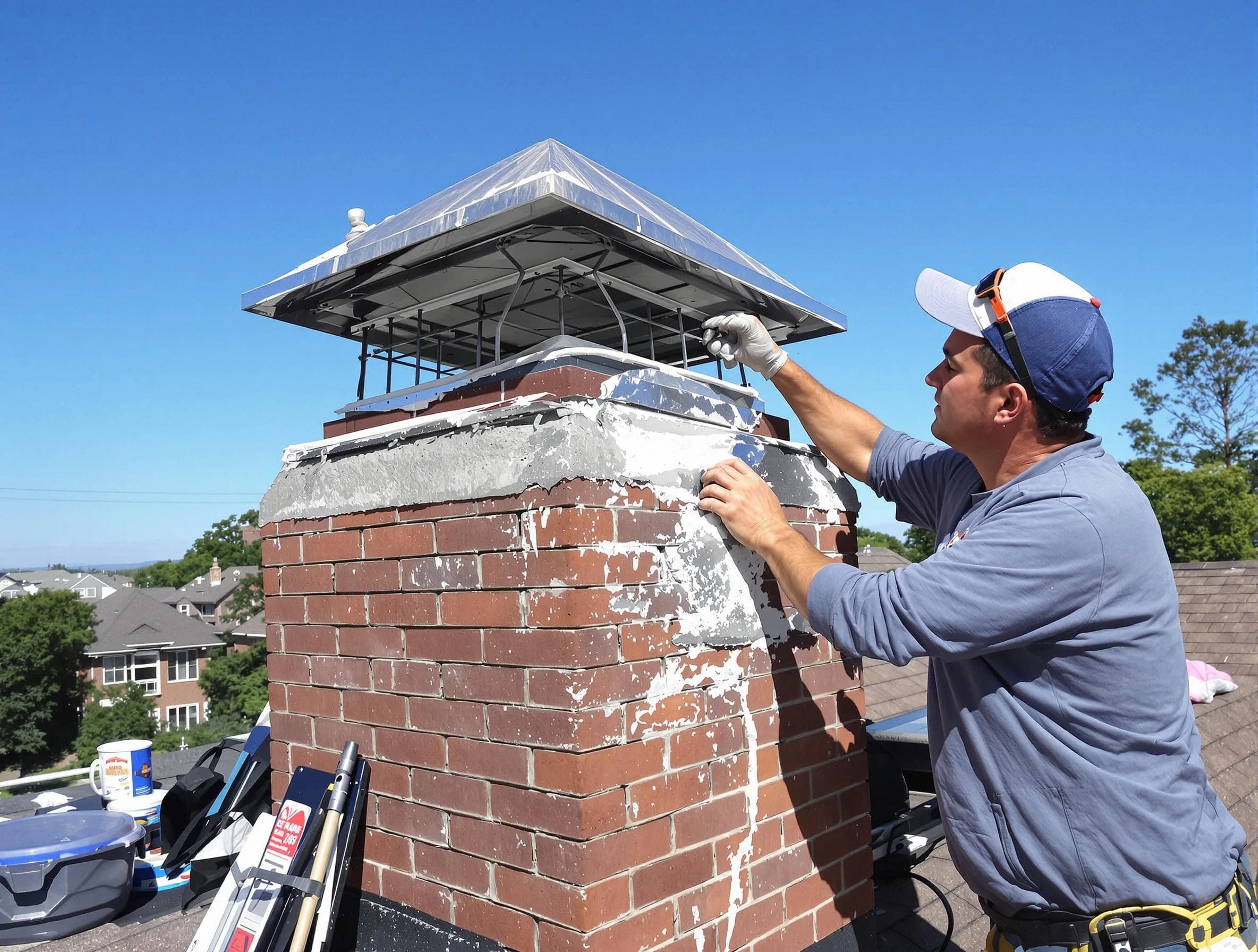 Chimney Crown Services service in White City, UT