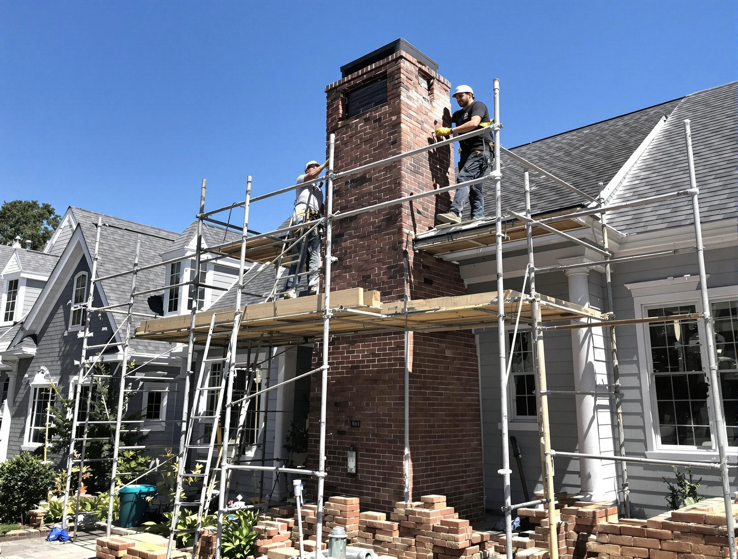 Chimney Rebuilding in White City