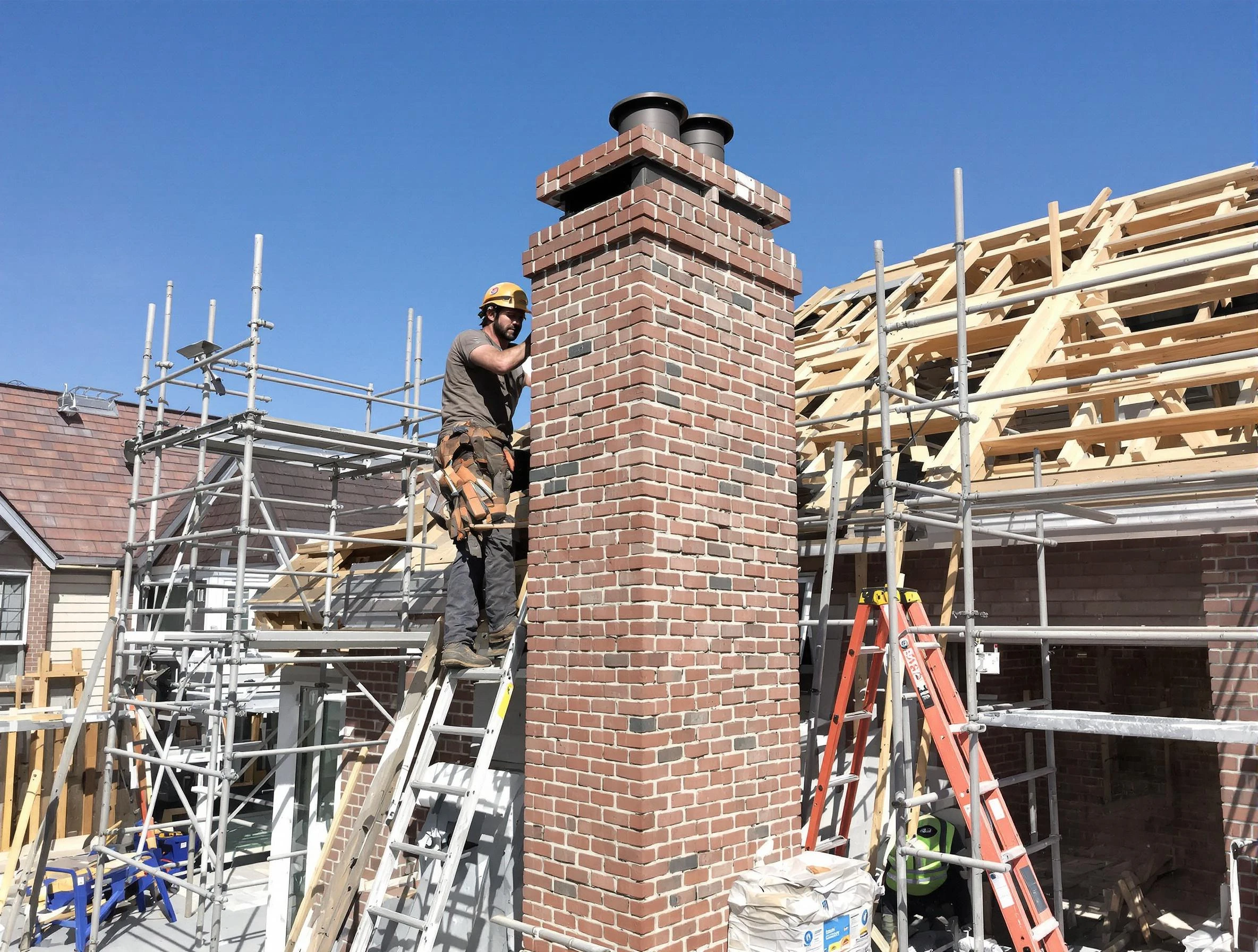 New chimney installation completed by White City Chimney Sweep in White City, UT